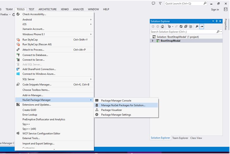 Nuget Package Manager